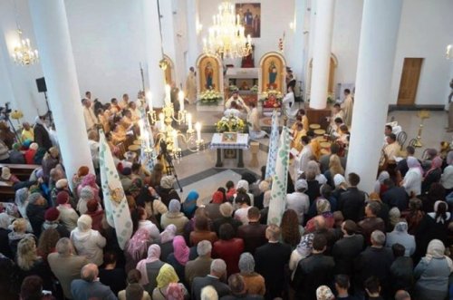 Глава УГКЦ освятили храм Святого Володимира у Херсоні.(ФОТО) Глава УГКЦ освятили храм Святого Володимира у Херсоні.(ФОТО)